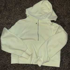 Lululemon Athletica Green Scuba Half Zip